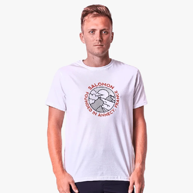 Flash Sale Salomon Mens Lenin Short Sleeve Tee White