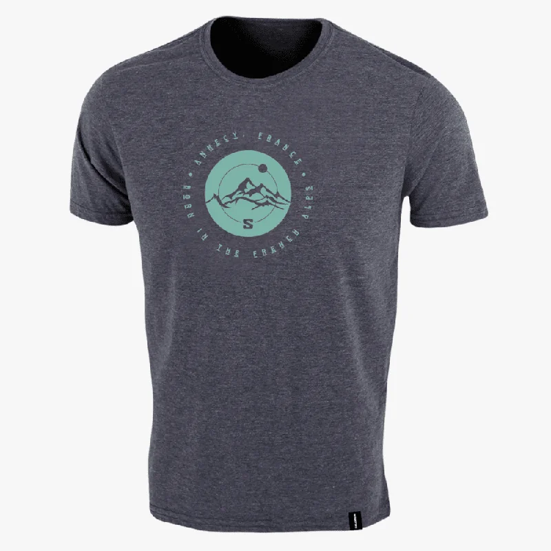 Discount Mania Salomon Mens Mandala Short Sleeve Tee Tetras Melange