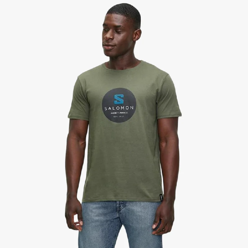 Huge Discounts Salomon Mens Prism Tee Grape Leaf