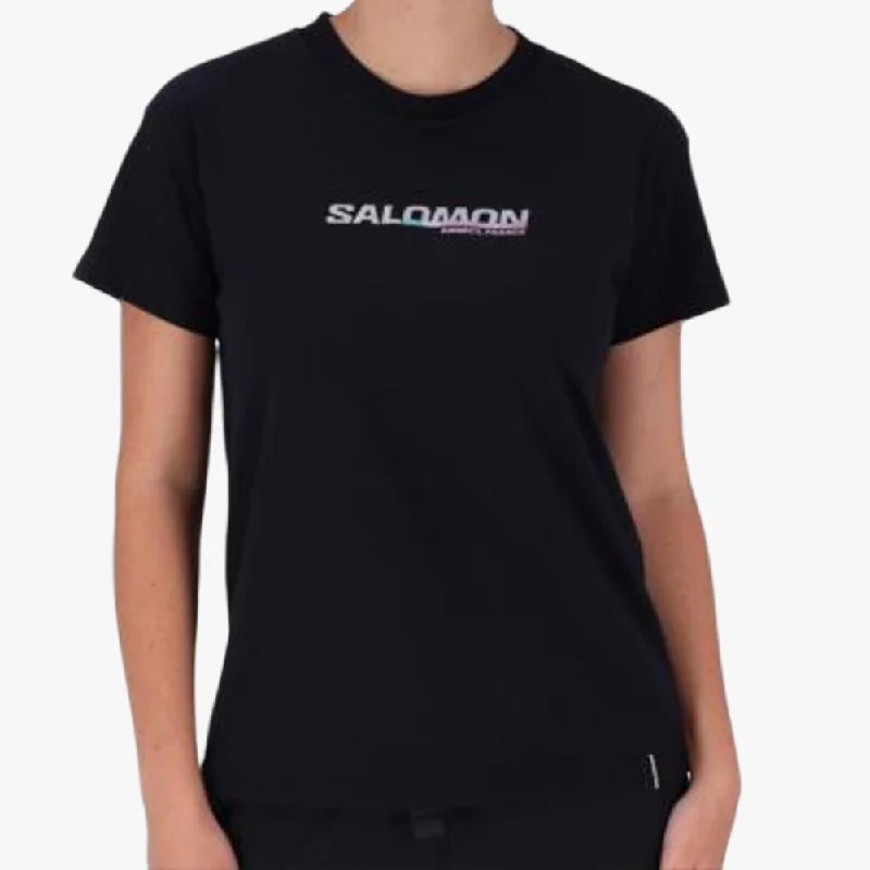 Customer Appreciation Sale Salomon Mens Strike Out Short Sleeve Tee Black