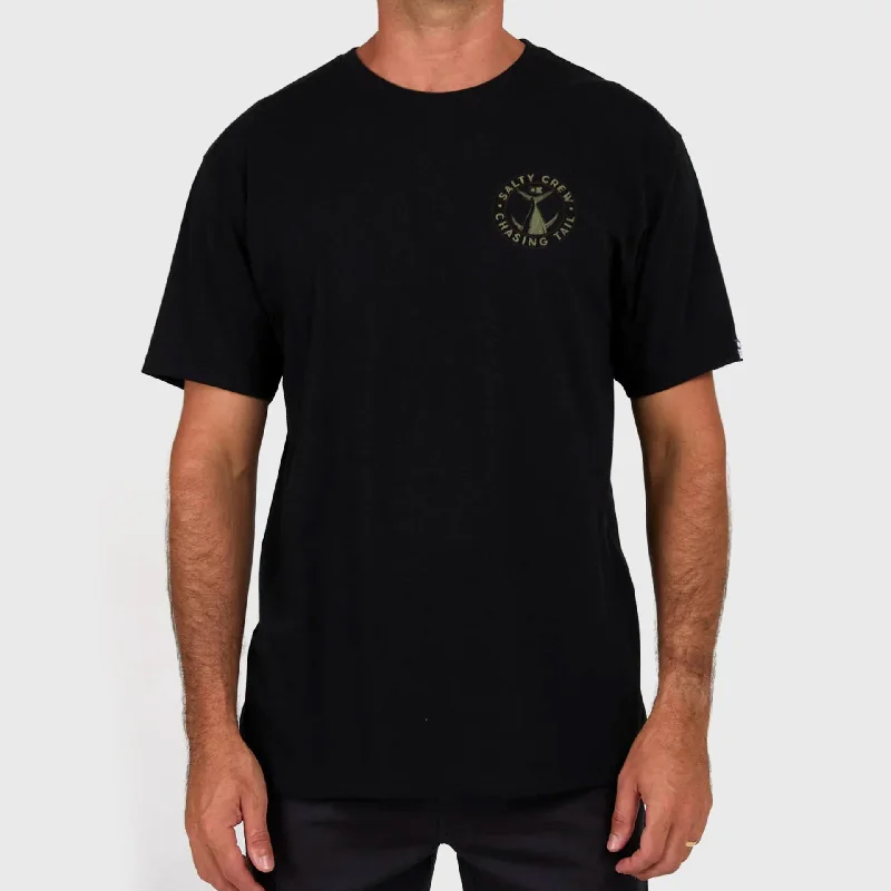 Discount Extravaganza Salty Crew Mens Tailgate Premium T-Shirt - Black