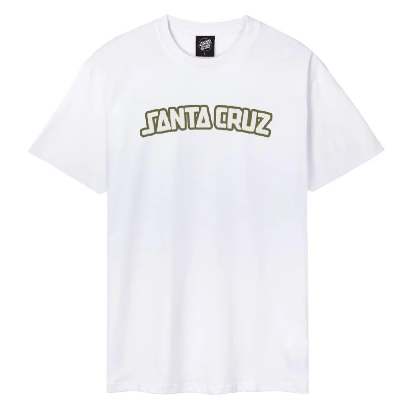 Weekend Price Cuts Galore Santa Cruz Arch Strip T-Shirt - White