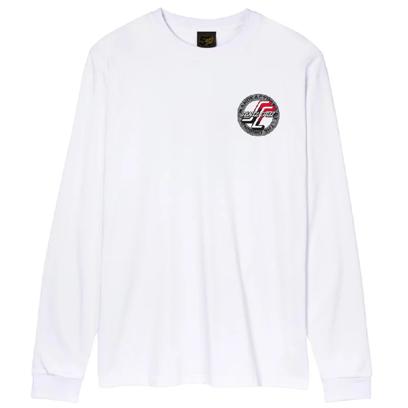 Weekend Savings Spectacular Santa Cruz MFG OG L/S T-Shirt - White