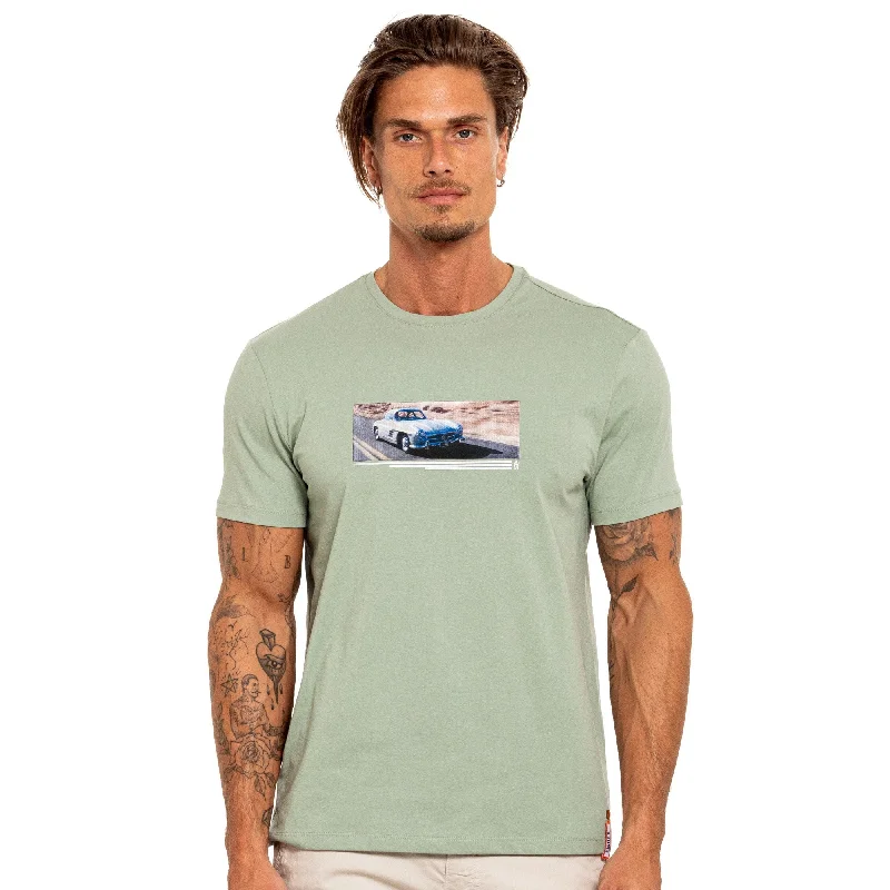 Huge Savings SL Forever 8X Street T-Shirt - Olive Green