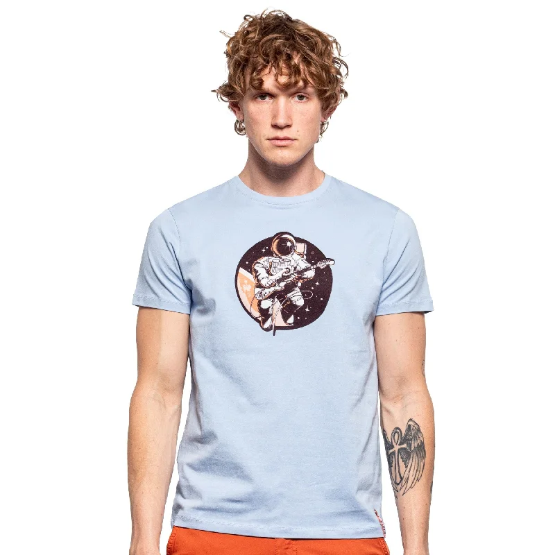 New Markdowns Space Rock Graphic T-Shirt - Blue