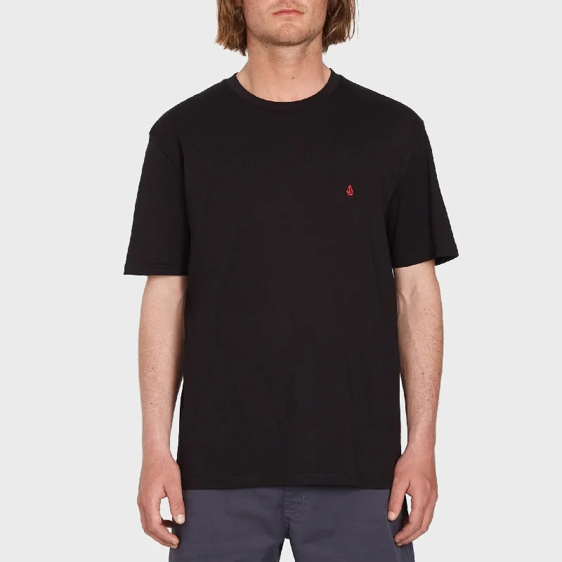 Weekend Specials Just for You Volcom Mens Stone Blanks BSC T-Shirt - Black