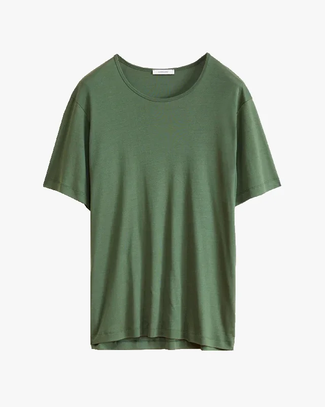 Low Price Rib U Neck T-Shirt