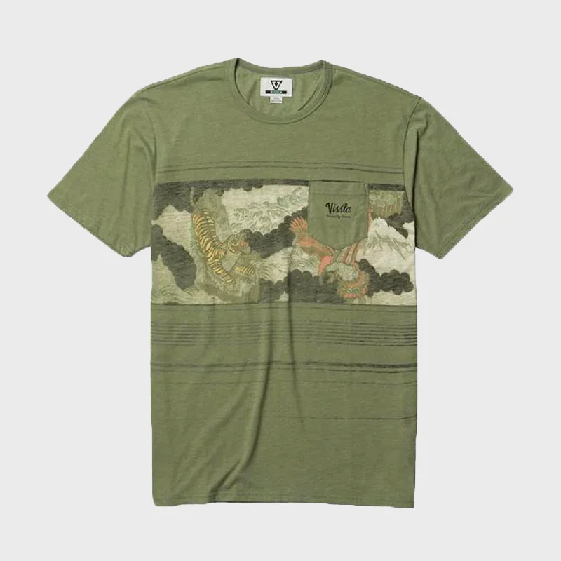Weekend Specials You Can't Miss Vissla Sundaland Mens T-Shirt - Ranger Heather