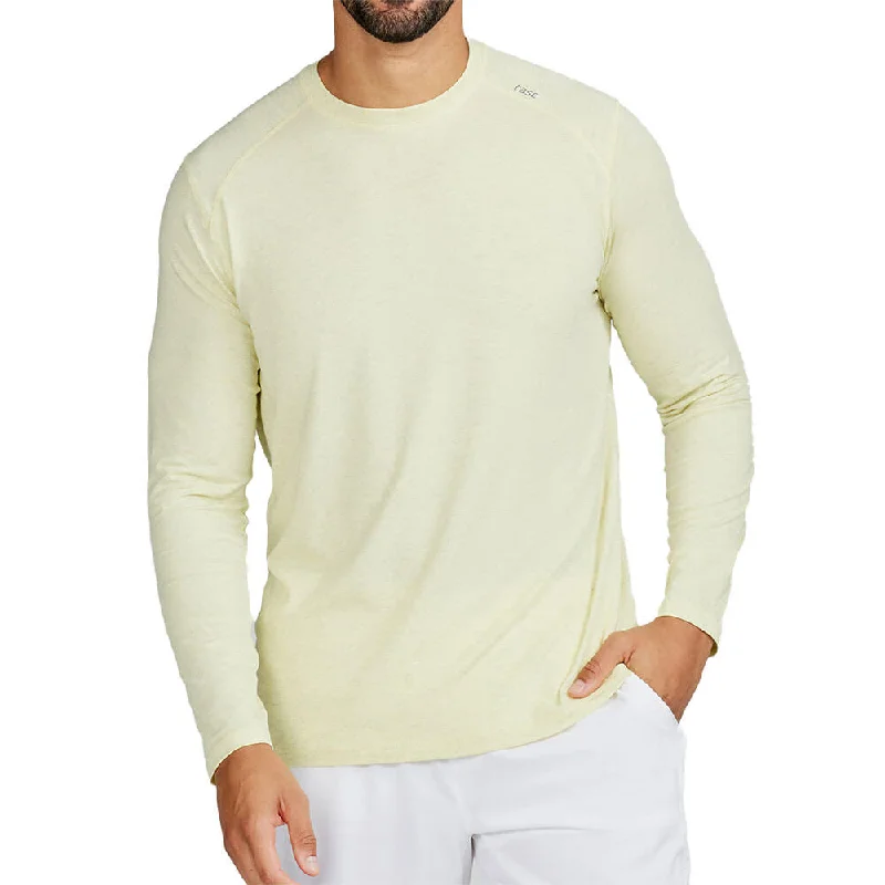 Special Discount Tasc Carrolton Long Sleeve T-Shirt - Limelight Heather