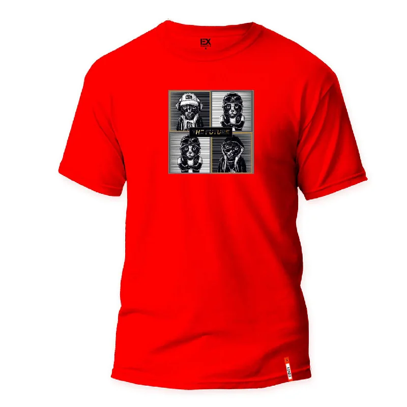 Super Discount The Future 8X Street T-Shirt - Red