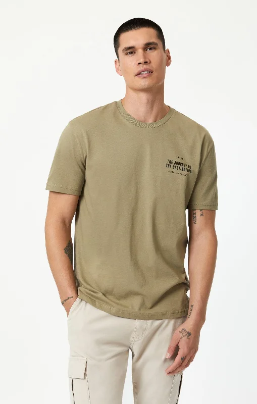 Act Now THE JOURNEY PRINT T-SHIRT IN MERMAID