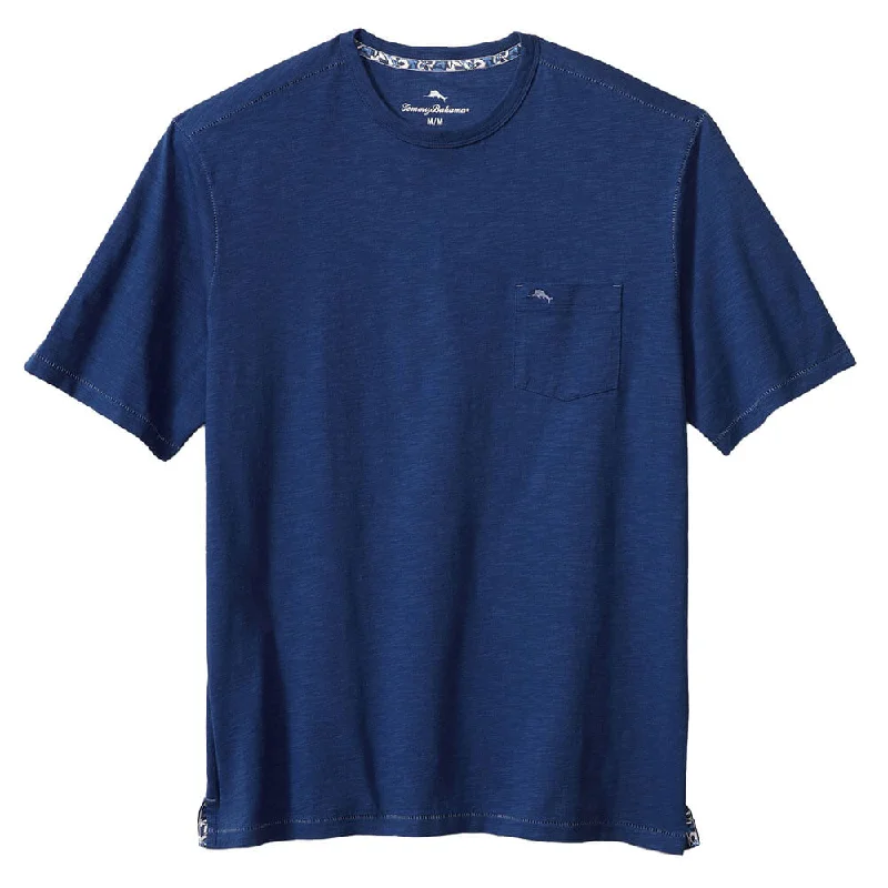 Amazing Deals Tommy Bahama Bali Beach Crew T-Shirt -  Bering Blue