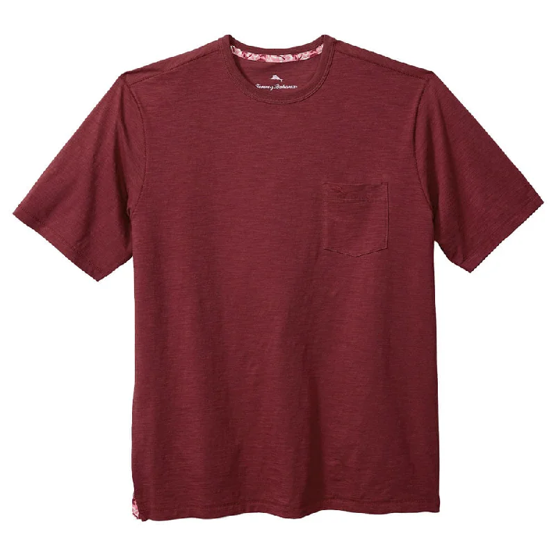 Weekend Offers That Thrill Tommy Bahama Bali Beach Crew T-Shirt - Cherry Stone