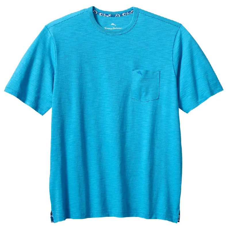 Weekend Savings Bonanza Tommy Bahama Bali Beach Crew T-Shirt - Jodhpur Blue