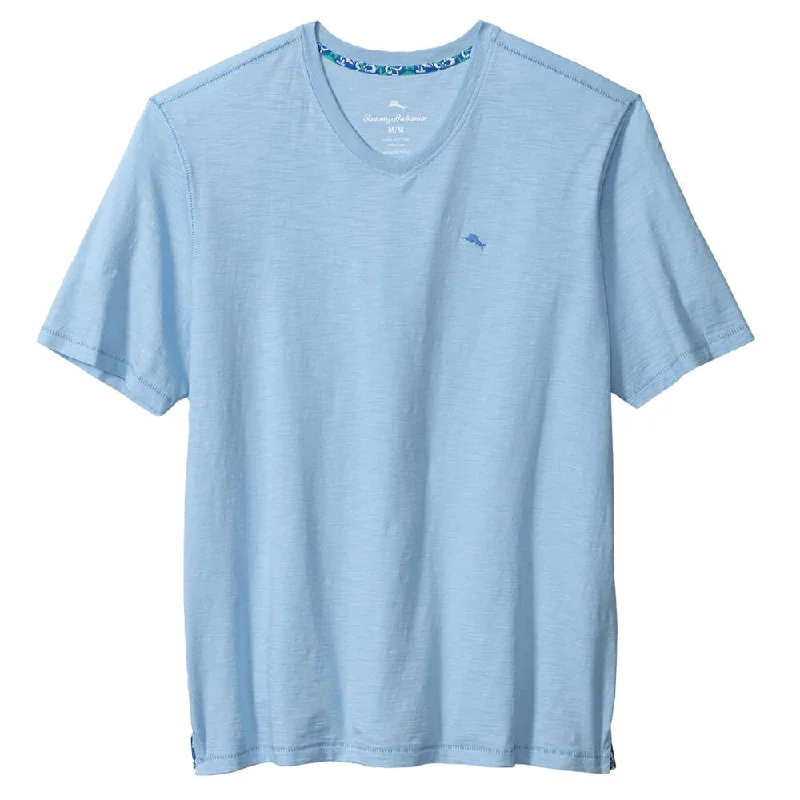 Price Cut Tommy Bahama Bali Beach Vee T-Shirt - Chambray Blue