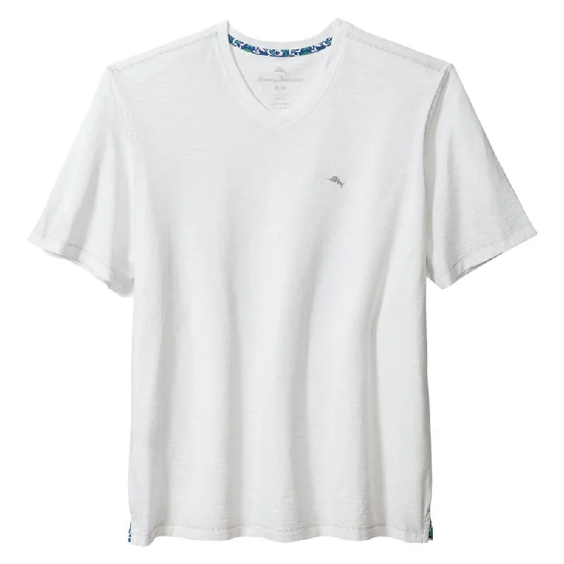 Quick Sale Tommy Bahama Bali Beach Vee T-Shirt - White