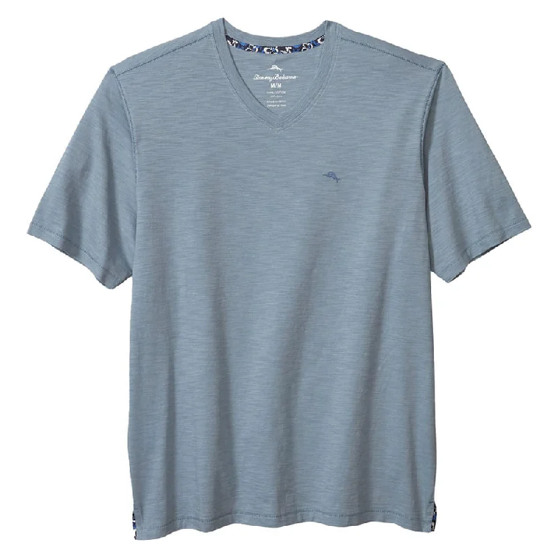 Markdowns Tommy Bahama Bali Beach V-Neck T-Shirt - Norse Blue