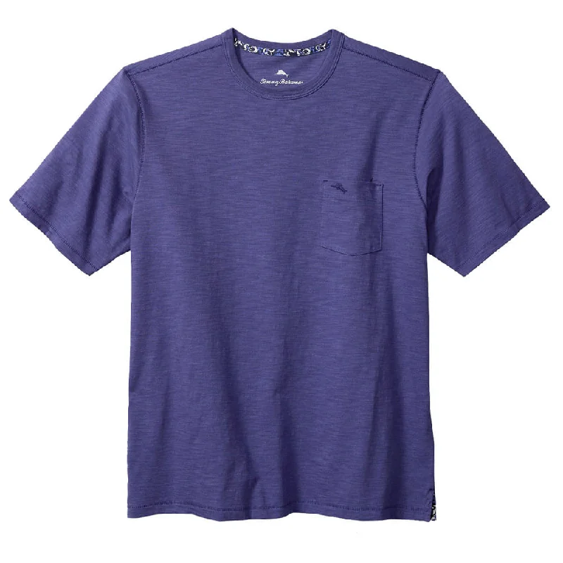Weekend Specials to Savor Tommy Bahama Big & Tall Bali Beach Crew T-Shirt - Pandora Purple