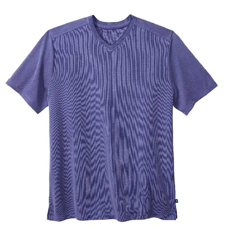 Super Sale Tommy Bahama Coastal Crest V-Neck T-Shirt - Deep Ultramarine