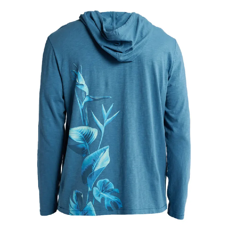 Low Cost Tommy Bahama Moonlight Paradise Lux Hoodie T-Shirt - Kingfish