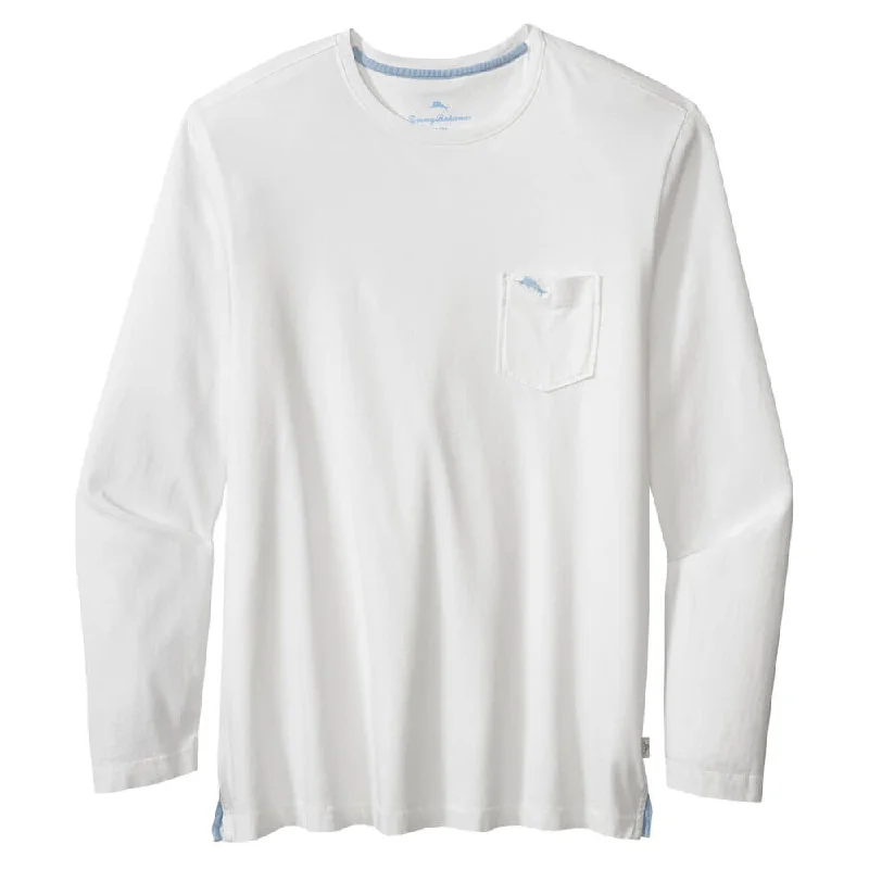 Weekend Specials to Relish Tommy Bahama New Bali Skyline Long Sleeve T-Shirt - White