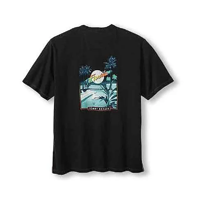 Low Price Tommy Bahama Poolside Vice Lux T-Shirt - Black