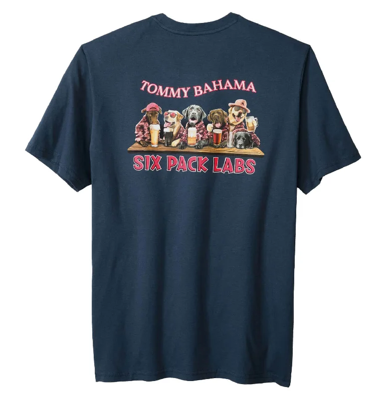 Holiday Sale Tommy Bahama Six Pack Labs T-Shirt - Navy
