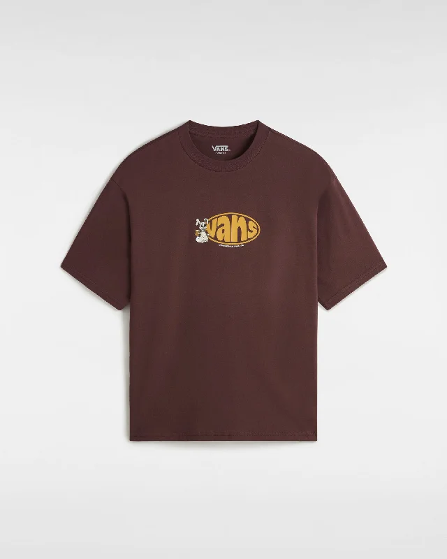 Deal Dash Vans Mens Hopper T-Shirt - Bitter Chocolate