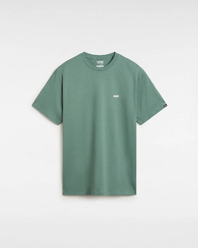 Buy Now Vans Mens Left Chest Logo T-Shirt - Dark Forest
