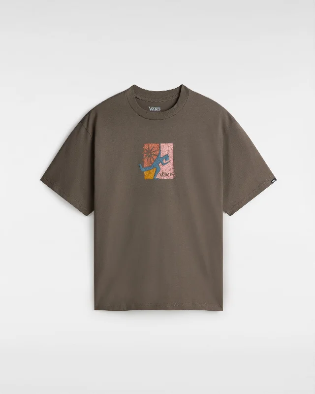 Don't Wait Vans Mens Style Guy T-Shirt - Bungee Cord
