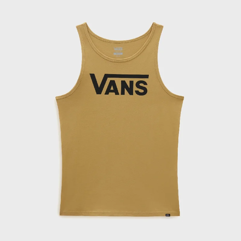 Can't Beat Vans Mens Vans Classic Tank Top - Antelope/Black