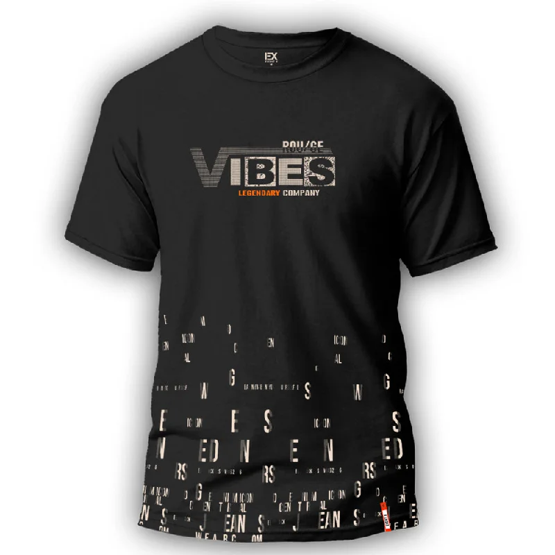 Weekend Discounts to Enjoy Vibes 8X Street T-Shirt - Black
