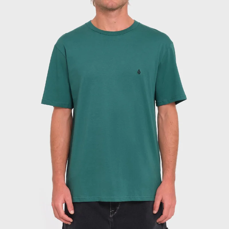 Low Prices Volcom Mens Stone Blanks T-Shirt - Sea Green