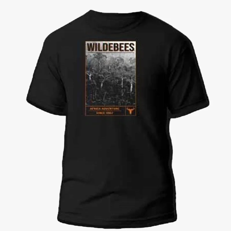 Daily Deals Wildebees Mens Baobab Tp Short Sleeve Tee Black
