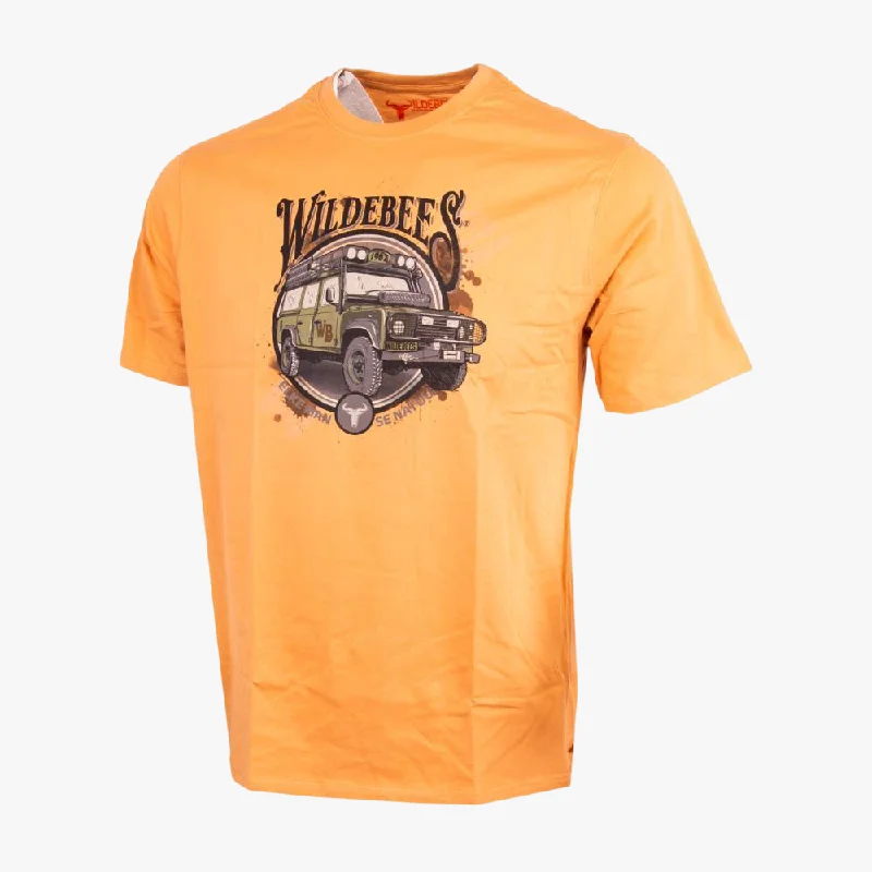 Don't Delay Wildebees Mens Offroad Short Sleeve Tee Corn