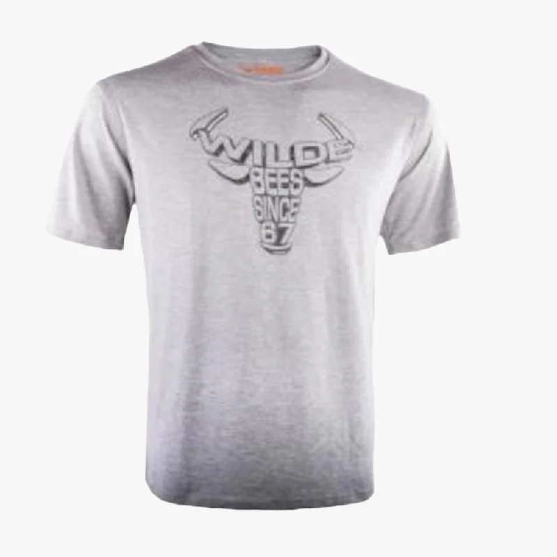 Weekend Savings Galore Wildebees Mens Perspective Short Sleeve Tee Grey Mel