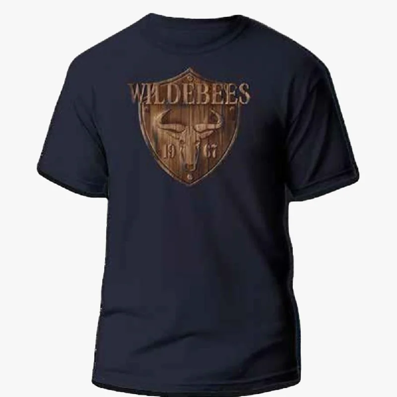 Instant Savings Wildebees Mens Shield Tp Short Sleeve Tee New Navy