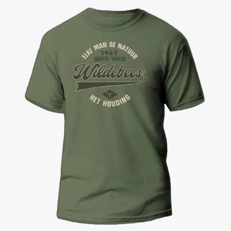 Epic Deals Wildebees Mens Swoosh Tp Short Sleeve Tee Laurel Green