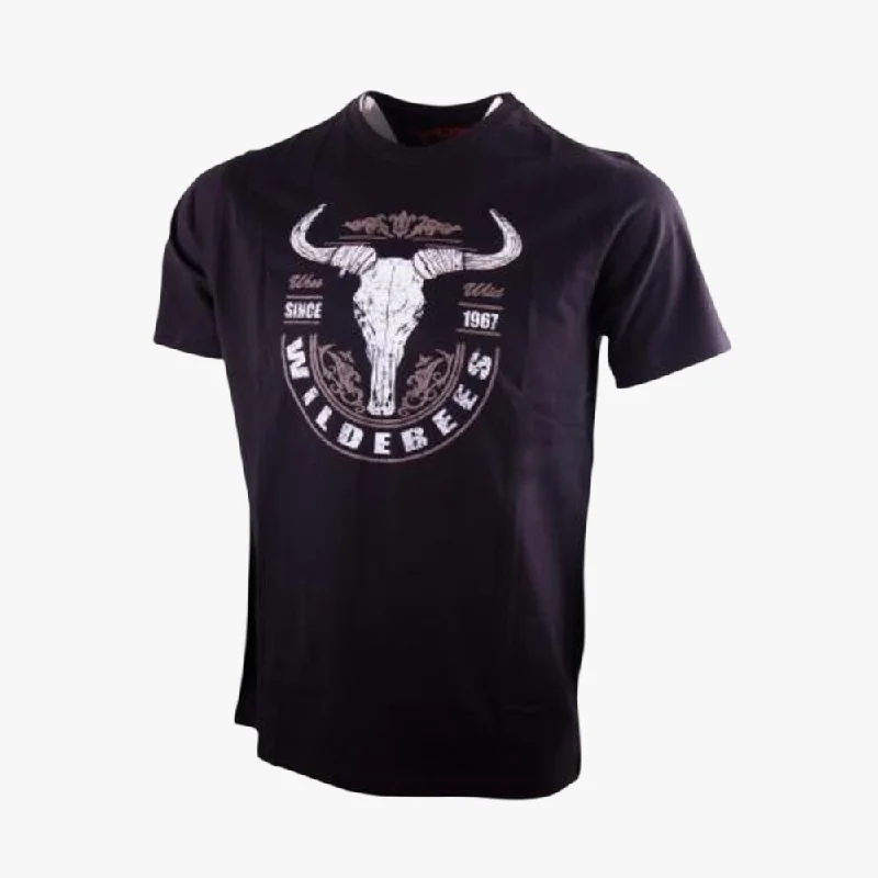 Markdowns Wildebees Mens Tradition Short Sleeve Tee Black