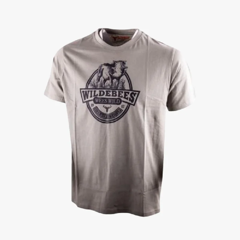 Quick Sale Wildebees Mens Warthog Short Sleeve Tee Laurel Green