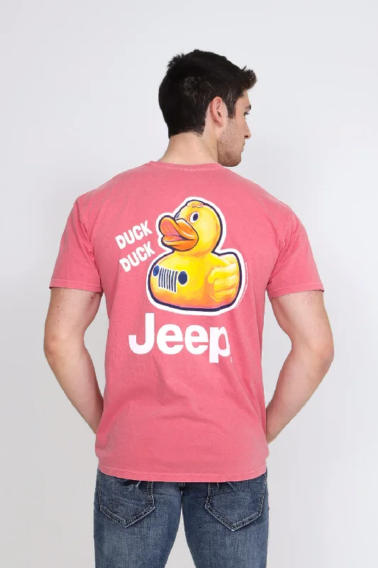 Seasonal Sale Jeep Duck T-Shirt in Watermelon | 3093-WATERMELON