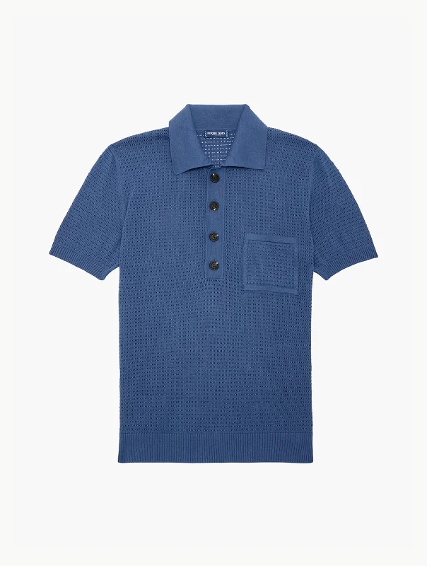 Weekend Discounts to Relish CLEMENTE KNIT POLO