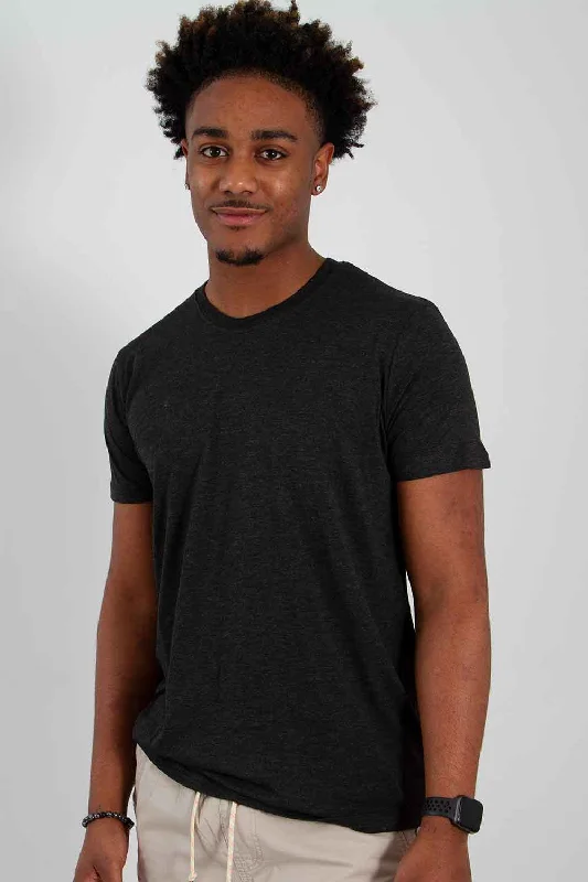 Special Offer Basic Crewneck T-Shirt for Men in Black | 3750-BLACK