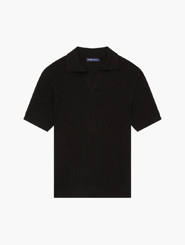 Huge Discounts RINO CHAIN STITCH KNIT POLO