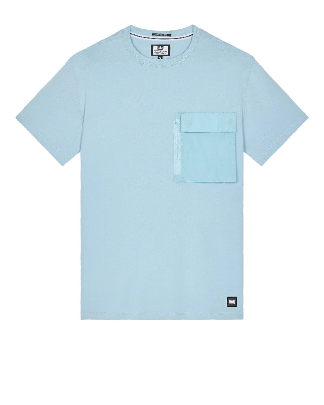 Weekend Discounts to Snag Takaji T-Shirt Arctic Blue